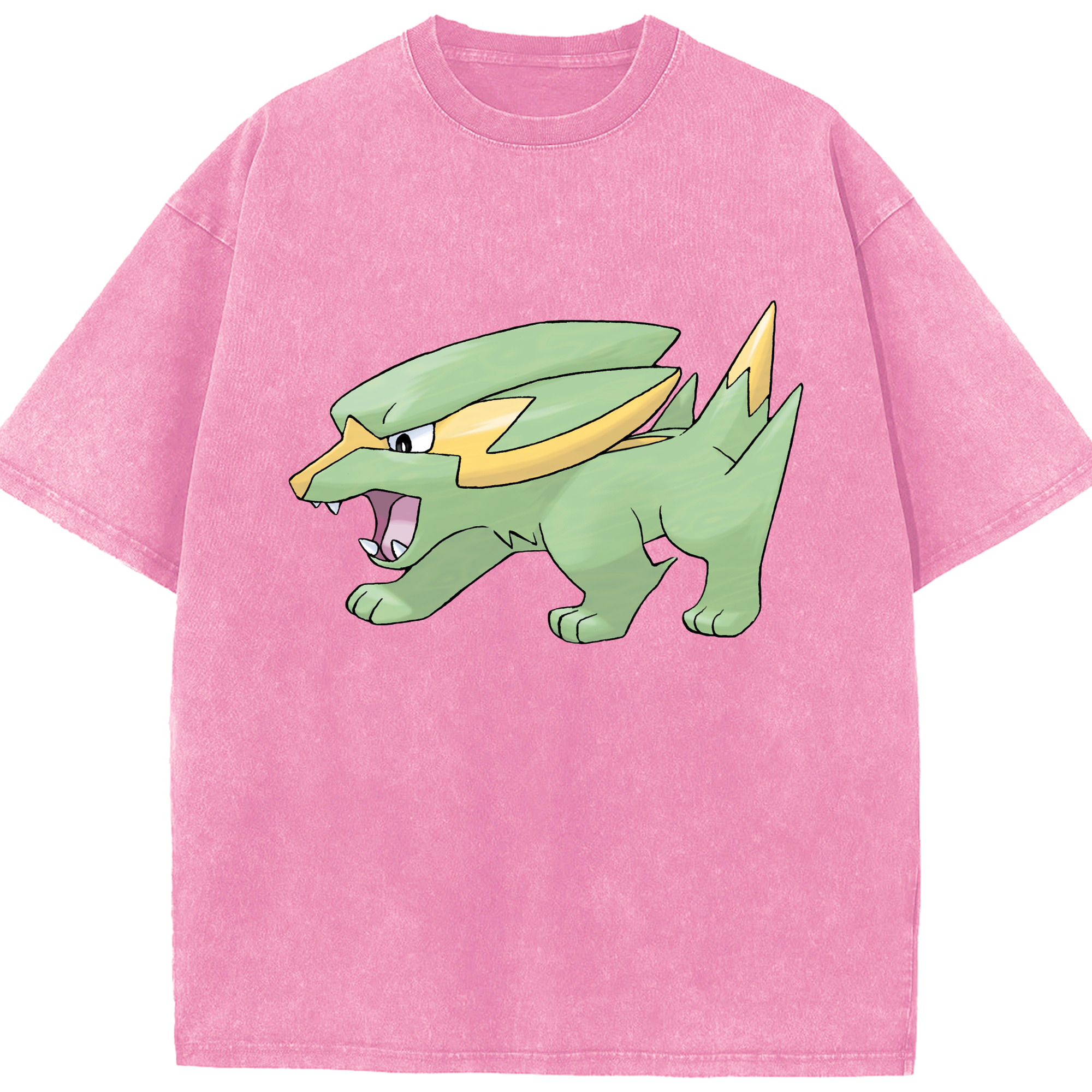 （画像用） ポケットモンスター Pokémon 綿100% ヴィンテージ風 半袖Tシャツ（フロントプリント）